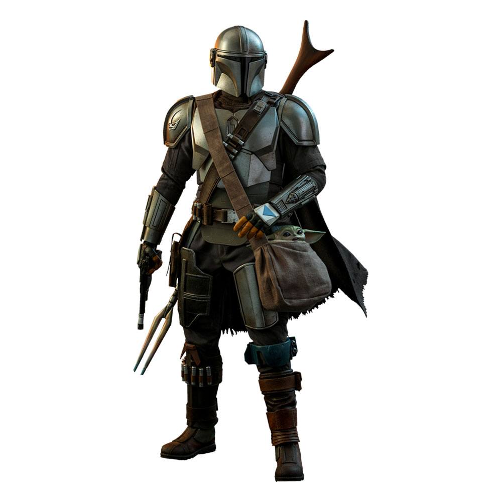 Star Wars The Mandalorian Action Figure 2-Pack 1/4 The Mandalorian & The Child 46 cm Hot Toys