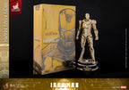 Iron Man Movie Masterpiece Diecast Action Figure 1/6 Iron Man Mark III (Gold Color Version) Hot Toys Exclusive 33 cm