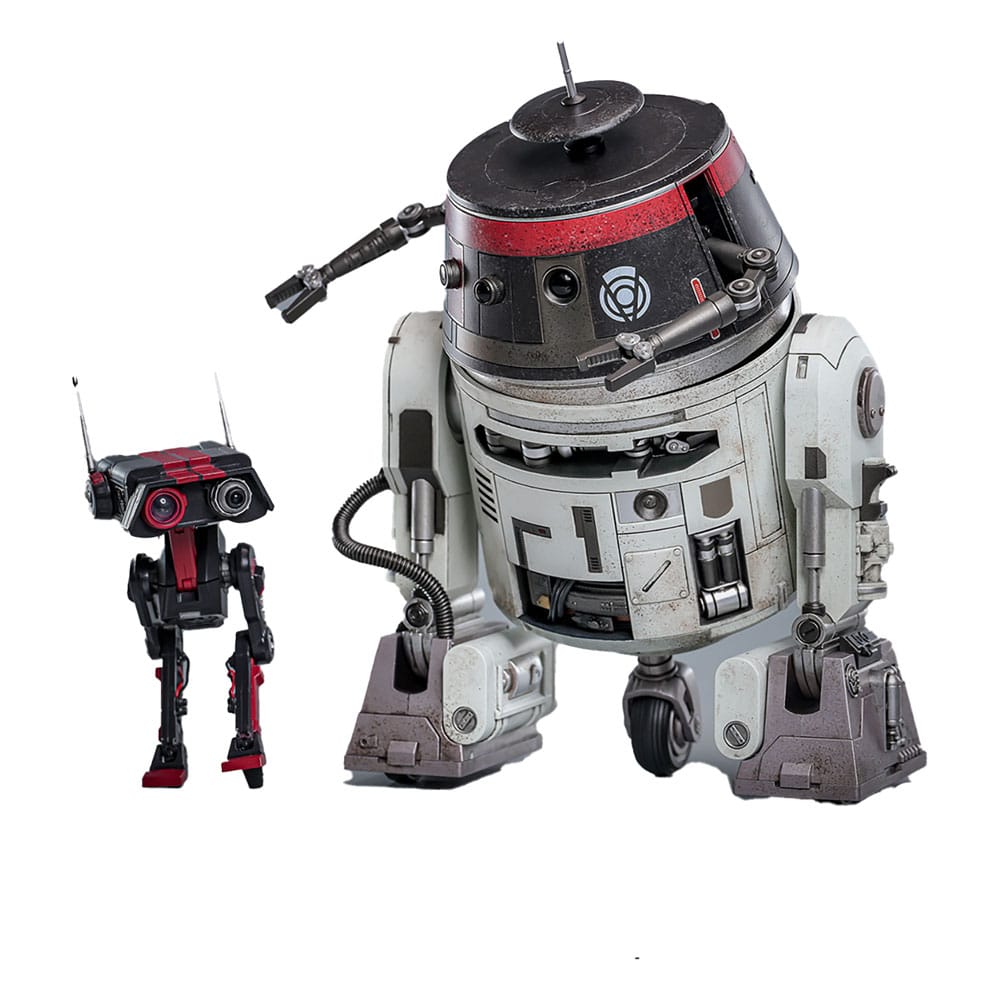 Star Wars Action Figure Set 1/6 Chopper (C1-10P&trade;) & BD-1&trade; (Imperial Disguise) 18 cm & 8 cm Hot Toys