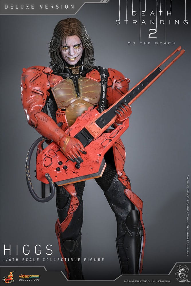 Death Stranding 2: On the Beach Videogame Masterpiece Action Figure 1/6 Higgs (Deluxe Version) 33 cm