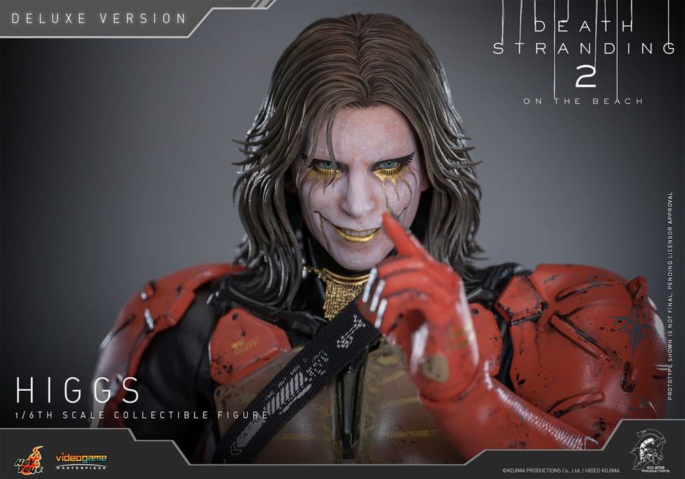 Death Stranding 2: On the Beach Videogame Masterpiece Action Figure 1/6 Higgs (Deluxe Version) 33 cm