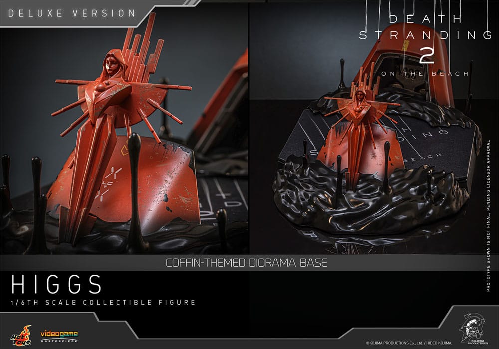 Death Stranding 2: On the Beach Videogame Masterpiece Action Figure 1/6 Higgs (Deluxe Version) 33 cm
