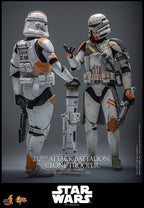 Star Wars: The Clone Wars Action Figure 1/6 212th Attack Battalion Clone Trooper Deluxe Version 30 cm