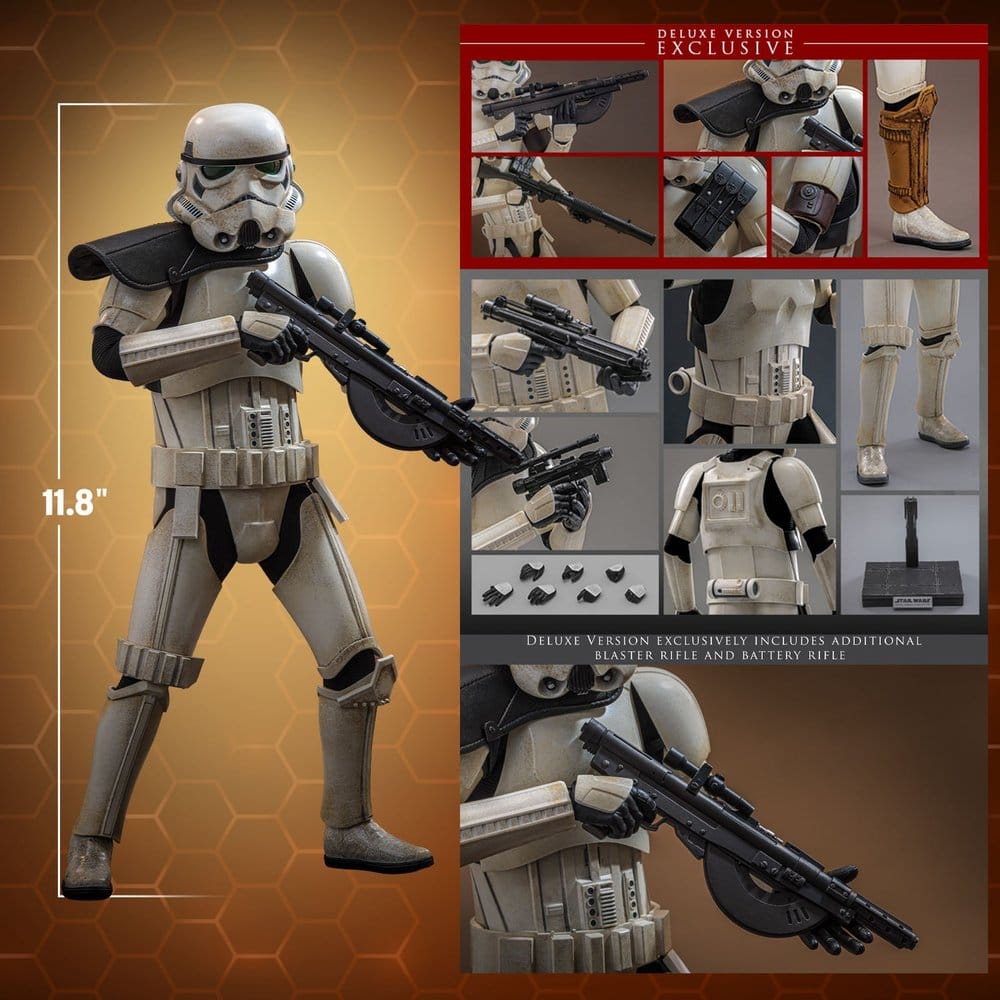 Star Wars: The Mandalorian & Grogu Movie Masterpiece Action Figure 1/6 Imperial Remnant Stormtrooper (Deluxe Version) 30 cm
