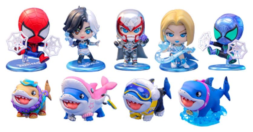 Marvel Rivals Cosbi Blind Box Mini Figures Marvel Rivals Cosbi Collection 10 cm Display (8) Hot Toys