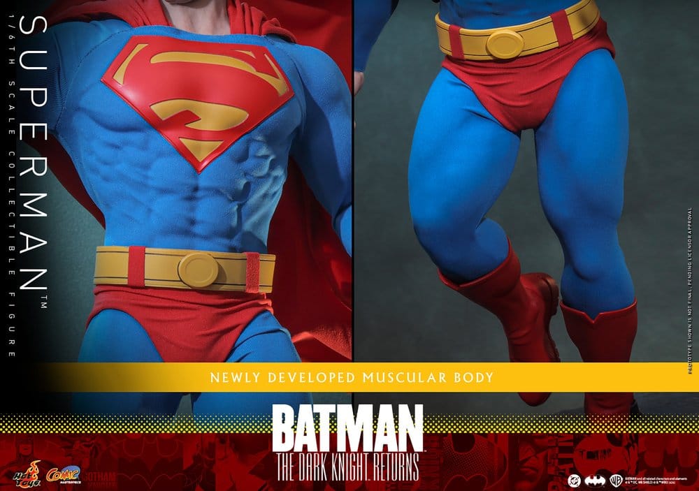 Batman: The Dark Knight Returns Comic Masterpiece Action Figure 1/6 Superman 34 cm