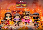 Deadpool & Wolverine Cosbi Mini Figures 9 cm Series 2 Blind Box Display (8)