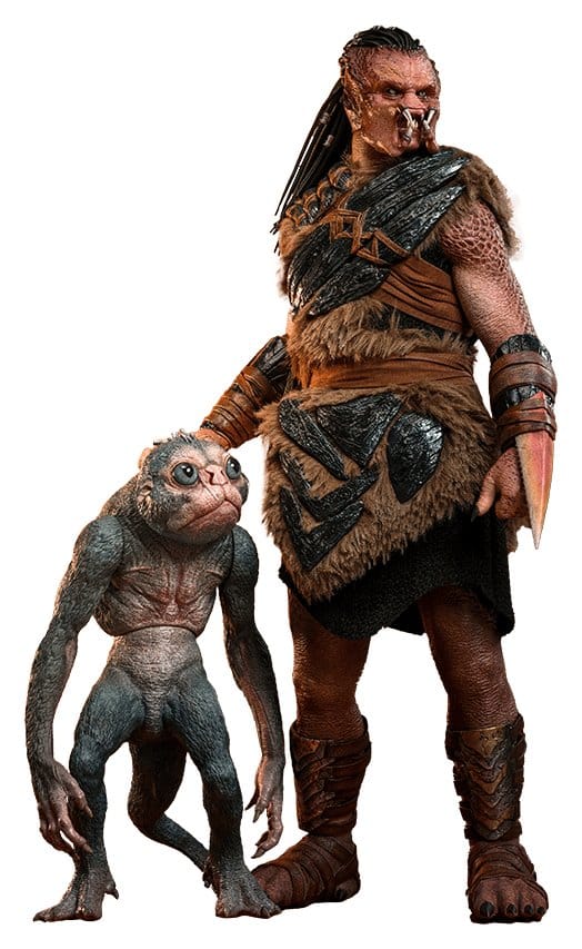 Predator: Badlands Movie Masterpiece Action Figures 2-Pack 1/6 Dek (Bone Bison Armor) and Bud 31 cm Hot Toys