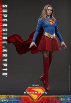 DC Comics Movie Masterpiece Action Figure Set Supergirl & Krypto 28 cm