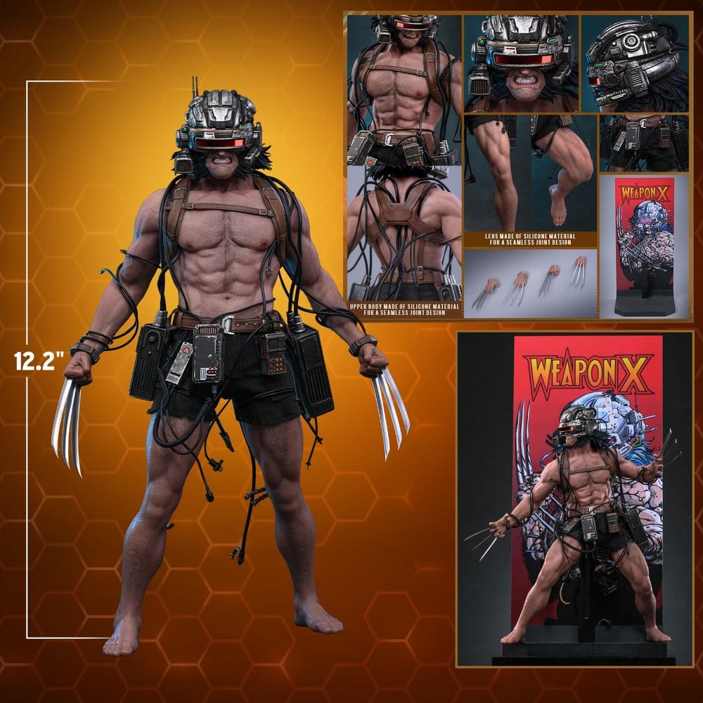 Marvel Comic Masterpiece Action Figure 1/6 Weapon X 31 cm