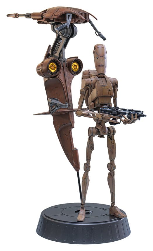 Star Wars: The Phantom Menace Movie Masterpiece Action Figure Set 1/6 Battle Droid & STAP 32 cm Hot Toys
