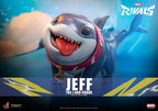 Marvel Rivals Videogame Masterpiece Series Action Figure Jeff the Land Shark 11 cm