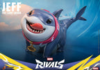 Marvel Rivals Videogame Masterpiece Series Action Figure Jeff the Land Shark 11 cm