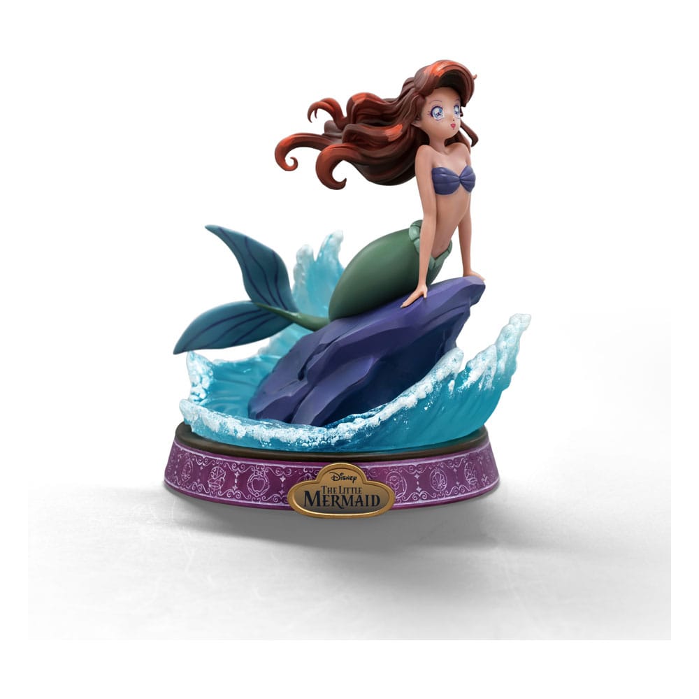 Disney Anime Princess Scale Statue The Little Mermaid Ariel 15 cm Iron Studios