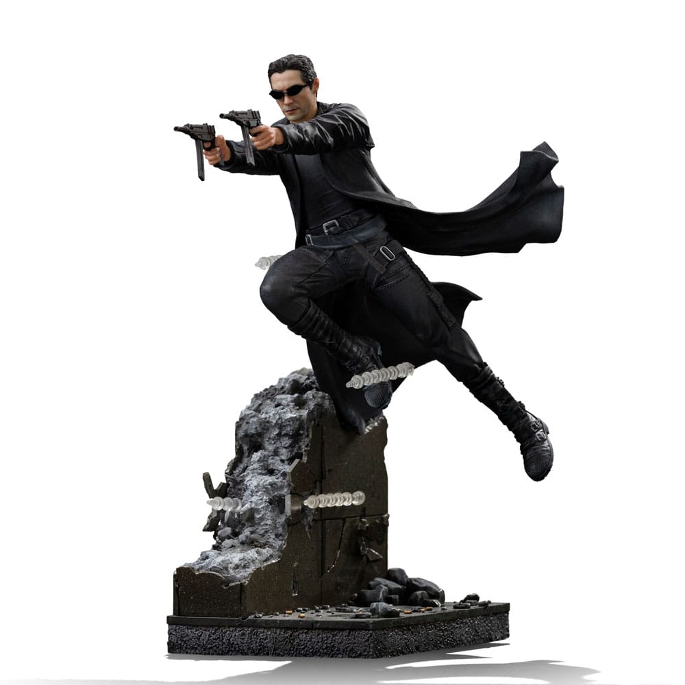 The Matrix Art Scale Statue 1/10 Neo 25 cm Iron Studios