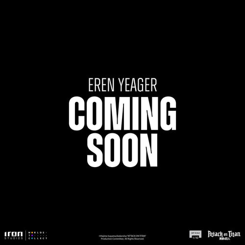 Attack on Titan Art Scale Statue 1/10 Eren Yeager 24 cm Iron Studios