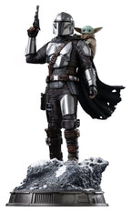 The Mandalorian & Grogu Art Scale Statue 1/10 The Mandalorian and Grogu 25 cm Iron Studios