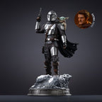 The Mandalorian & Grogu Art Scale Statue 1/10 The Mandalorian and Grogu 25 cm