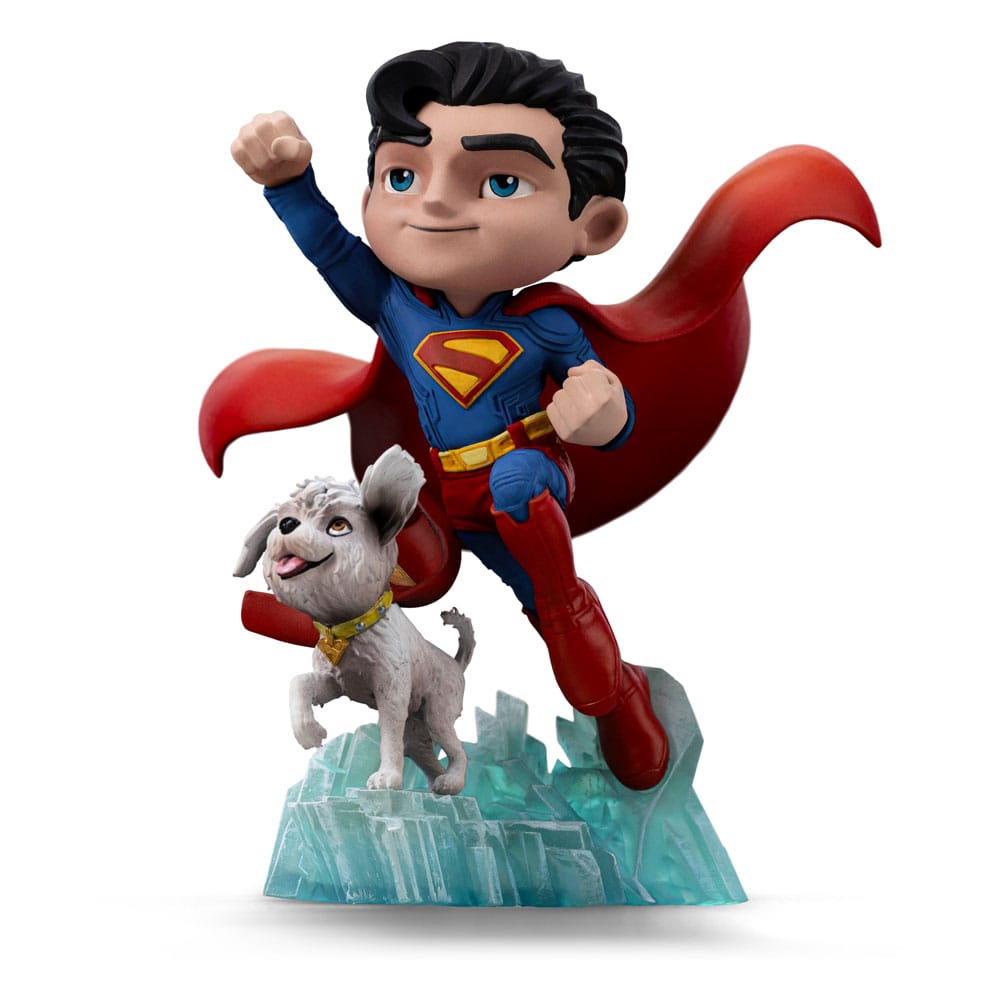 Superman Legacy Mini Co. PVC Figure Superman & Krypto 17 cm Iron Studios