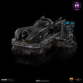 DC Comics Art Scale Deluxe Statue 1/10 The Flash Movie Batmobile 31 cm Iron Studios