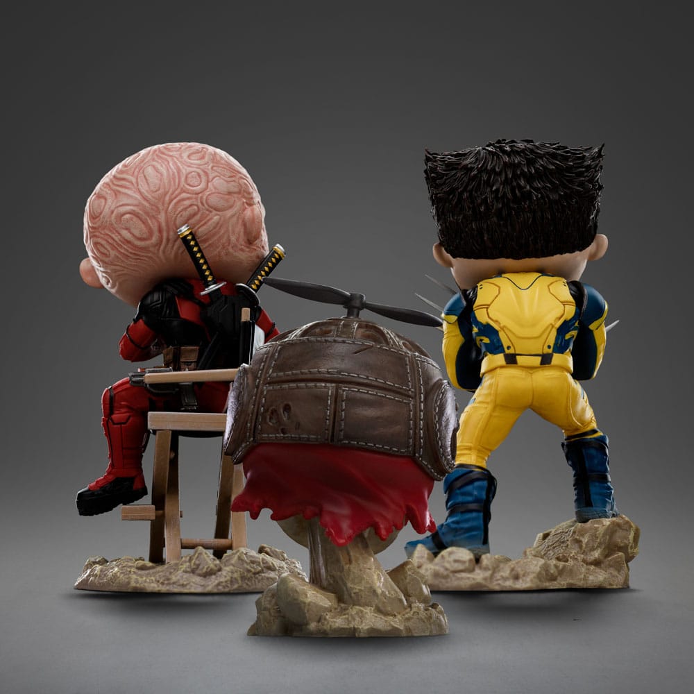 Deadpool & Wolverine Mini Co. PVC Figure Wolverine Unmasked 14 cm