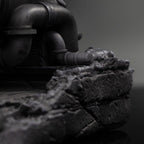 Teenage Mutant Ninja Turtles Art Scale Statue 1/10 Leonardo Black and White Variant 26 cm heo exclusive