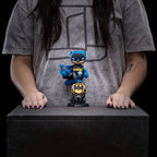 Batman Mini Co. PVC Figure Batman on Bat-Signal (Blue Variant) 15 cm