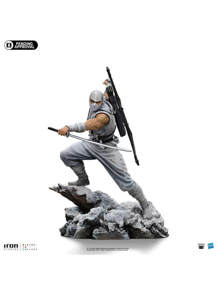 GI Joe Art Scale Statue 1/10 Storm Shadow 23 cm Iron Studios