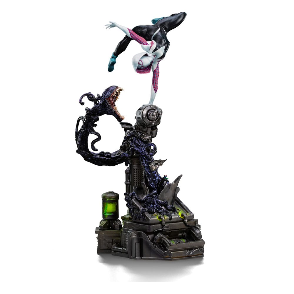 Spider-Man vs Villains Art Scale Statue 1/10 Ghost Spider Diorama 34 cm Iron Studios