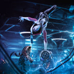 Spider-Man vs Villains Art Scale Statue 1/10 Ghost Spider Diorama 34 cm