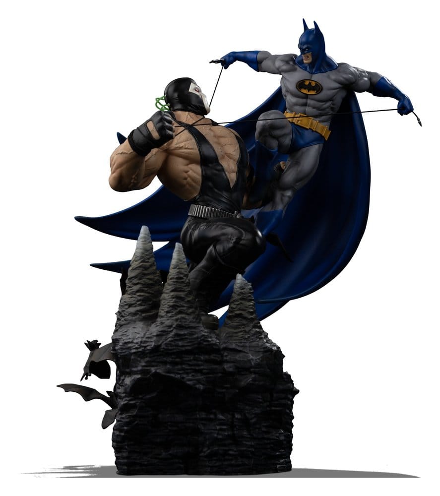 DC Comics Diorama 1/10 Batman vs Bane 33 cm Iron Studios