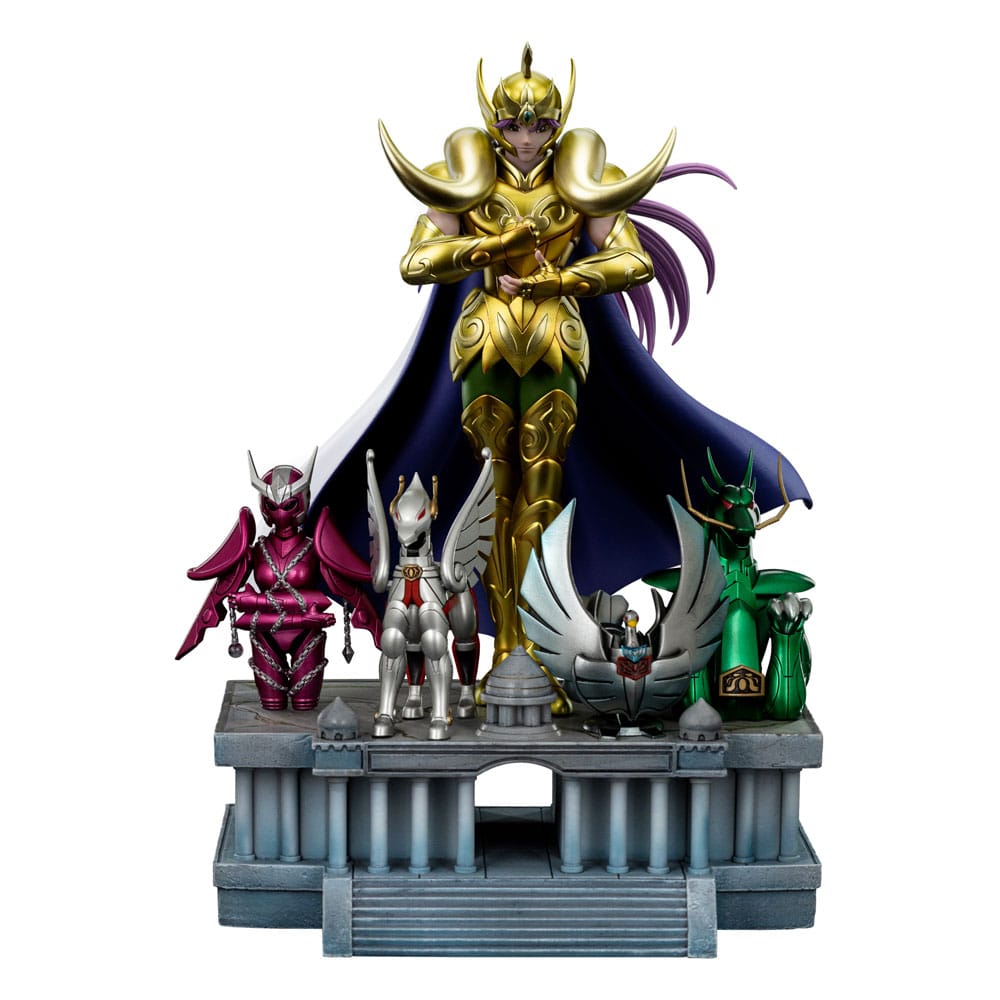 Saint Seiya Art Scale Statue 1/10 Aries Mu Deluxe 27 cm Iron Studios