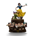 Snow White and the Seven Dwarves Art Scale Statue 1/10 Snow White and Dopey Deluxe Edition 21 cm Iron Studios