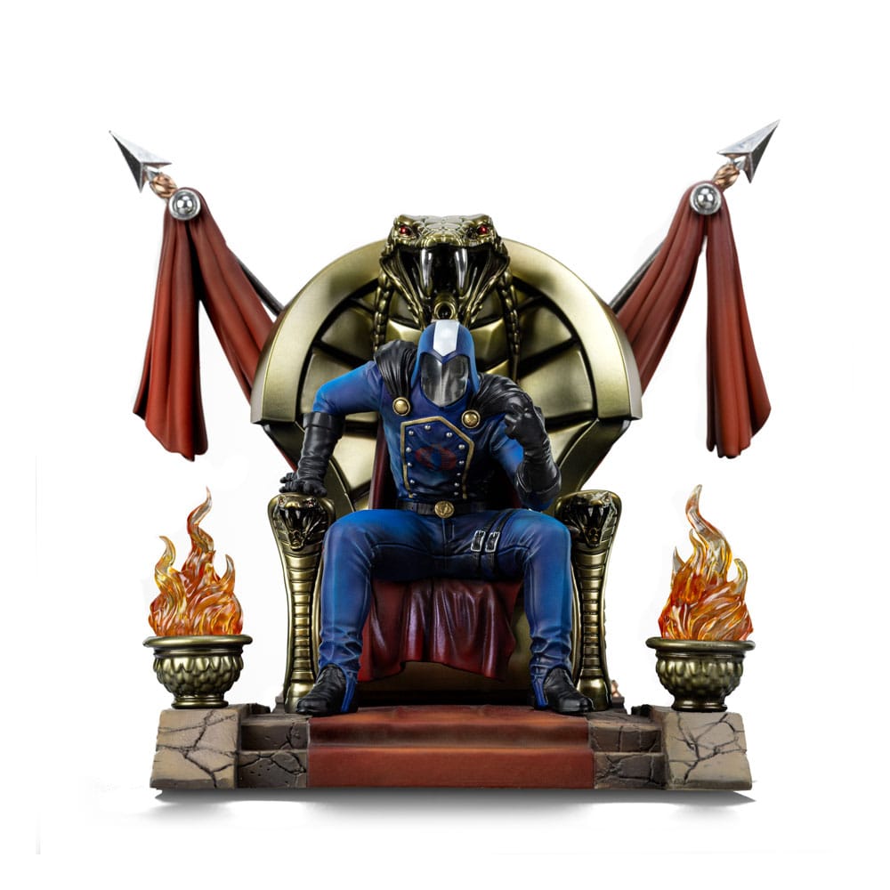 GI Joe Art Scale Statue 1/10 Cobra Commander 25 cm Iron Studios