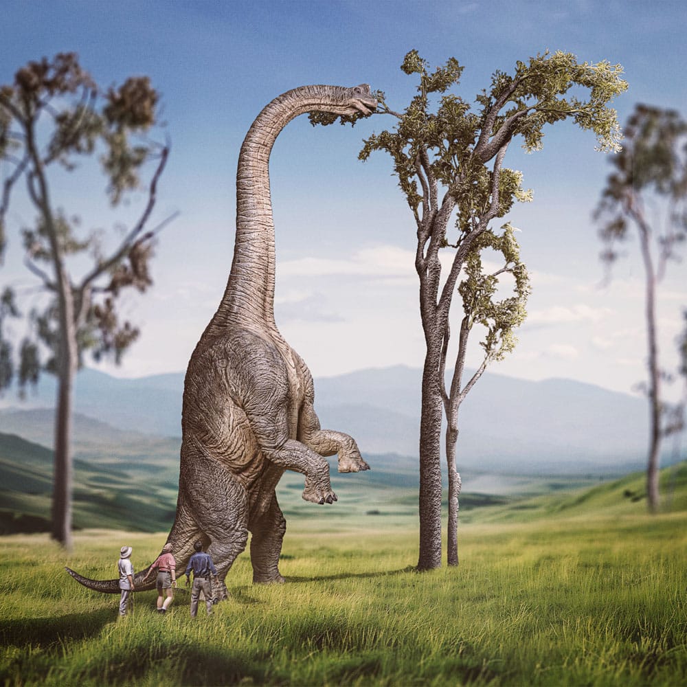 Jurassic Park Demi Art Scale Statue 1/10 Welcome to the Jurassic Park Special Edition 80 cm