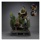 Star Wars Episode VI Art Scale Statue 1/10 Leia and Wicket 21 cm Iron Studios