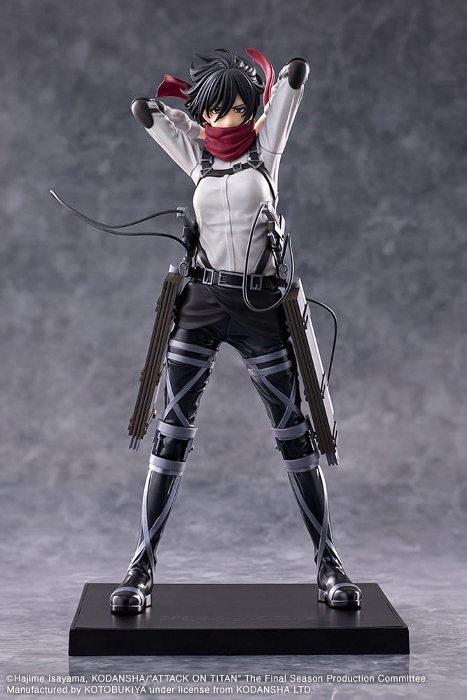 Attack on Titan: The Final Season Oshi Works PVC Figure Mikasa Ackerman The Final Season Ver. 25 cm Kotobukiya