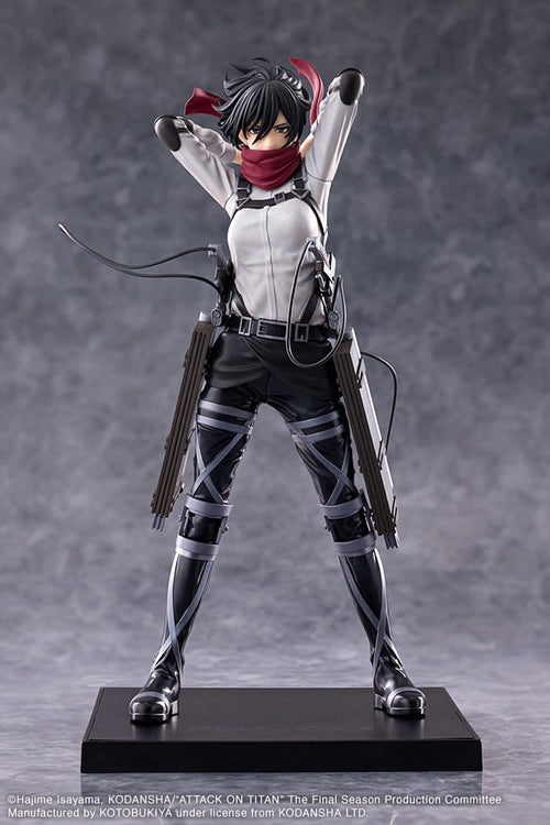 Attack on Titan: The Final Season Oshi Works PVC Figure Mikasa Ackerman The Final Season Ver. 25 cm Kotobukiya