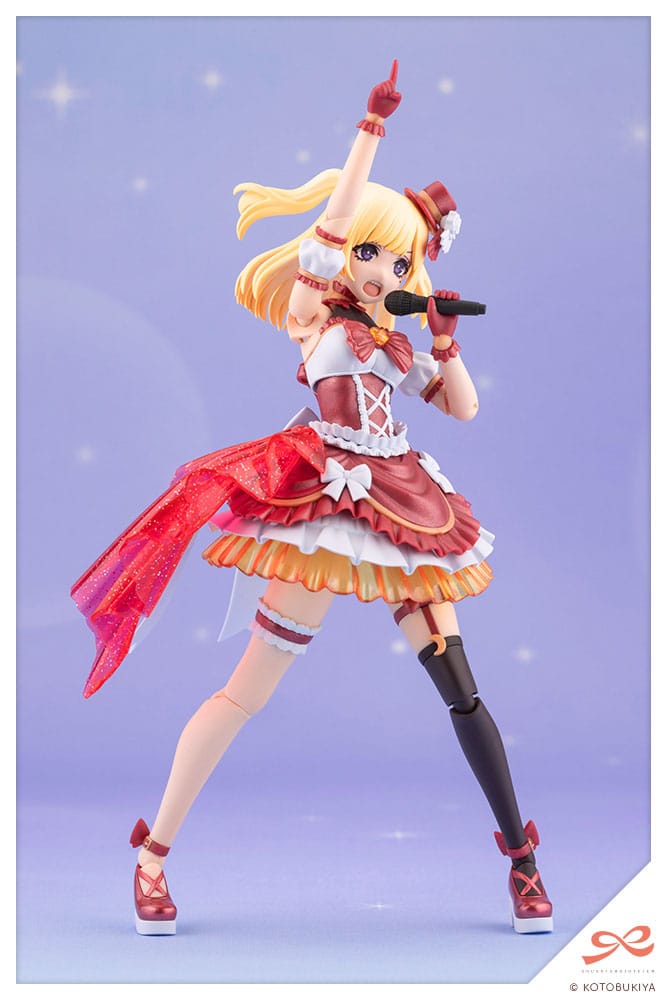 Sousai Shojo Teien Plastic Model Kit 1/10 Yue Kisaragi Diva Costume Dreaming Style Strawberry Moon 16 cm