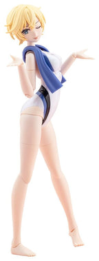 Sousaishojoteien Plastic Model 1/10 Rui Saotome Touou High School Competitive Swimsuit Dreaming Style White Dolphin 16 cm Kotobukiya