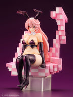 Original Character Trick Bunnies PVC Statue 1/7 Sitting Bunny Illustration by Kafun 24 cm Kotobukiya