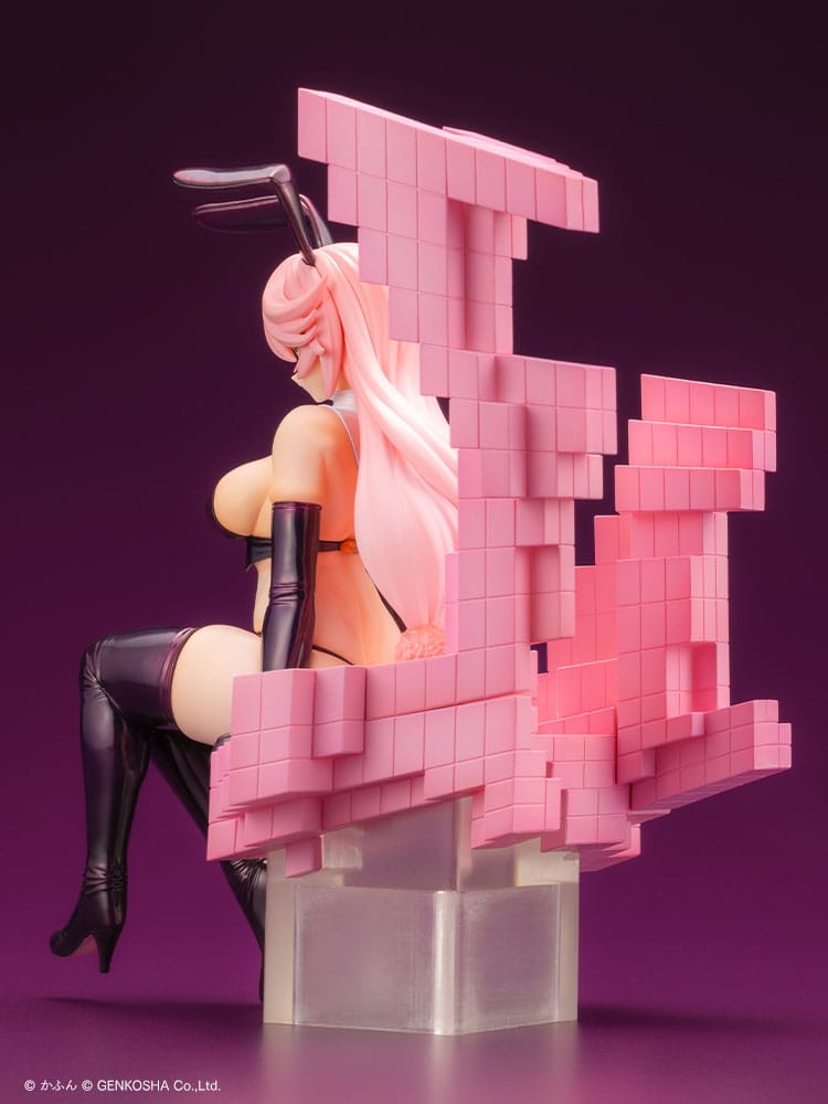 Original Character Trick Bunnies PVC Statue 1/7 Sitting Bunny Illustration by Kafun 24 cm