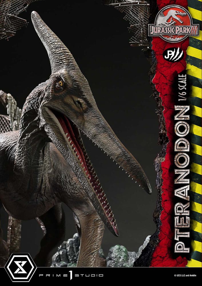 Jurassic Park III Legacy Museum Collection Statue 1/6 Pteranodon Bonus Version 68 cm