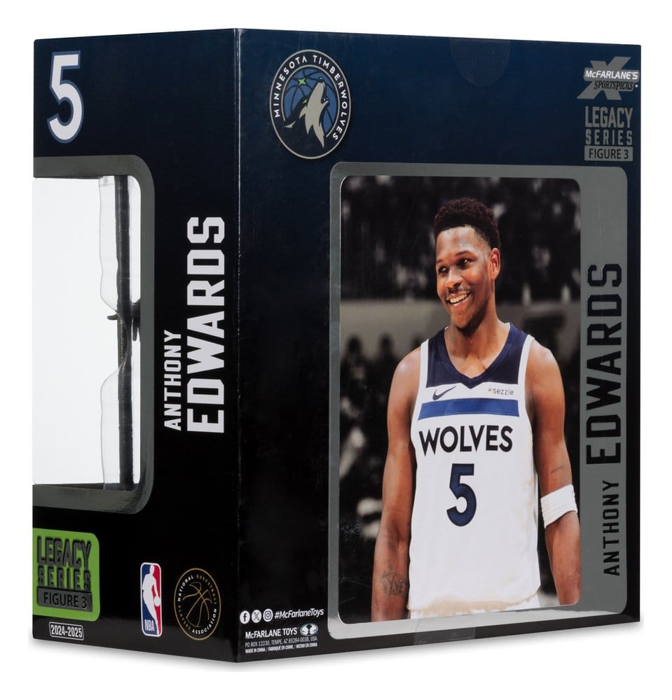 NBA McFarlane's SportsPicks Action Figure Anthony Edwards (Minnesota Timberwolves) 21 cm