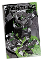 Teenage Mutant Ninja Turtles Page Punchers Action Figure Donatello (Black White & Green ) (Red Platinum Edition) 13 cm