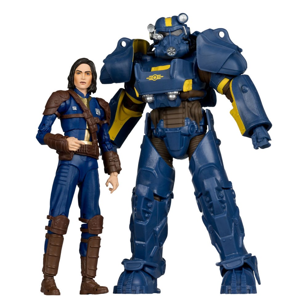 Fallout 4 Statue 2-Pack T-60 Vault Tec & Sole Survivor 18 cm McFarlane Toys