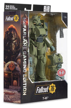 Fallout 76 Gaming Edition Action Figure T-45 Military Armor (Red Platinum Edition) 20 cm