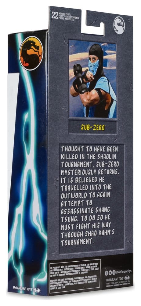 Mortal Kombat Klassic Action Figure Sub-Zero (Ice Clone) 18 cm