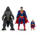 DC Justice League Monsterverse DC Multiverse Action Figures 2-Pack Superman Vs. Godzilla 30 cm McFarlane Toys