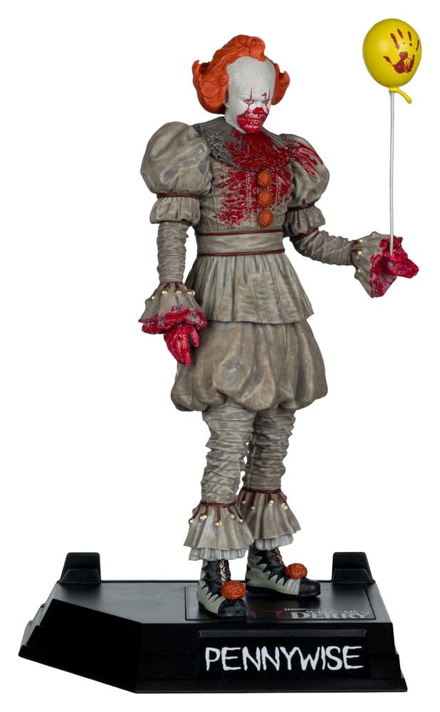 It Welcome to Derry Movie Maniacs Figure Pennywise (Bloody) 16 cm McFarlane Toys